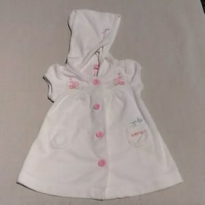 Osh Kosh hooded bathing suit cover-up